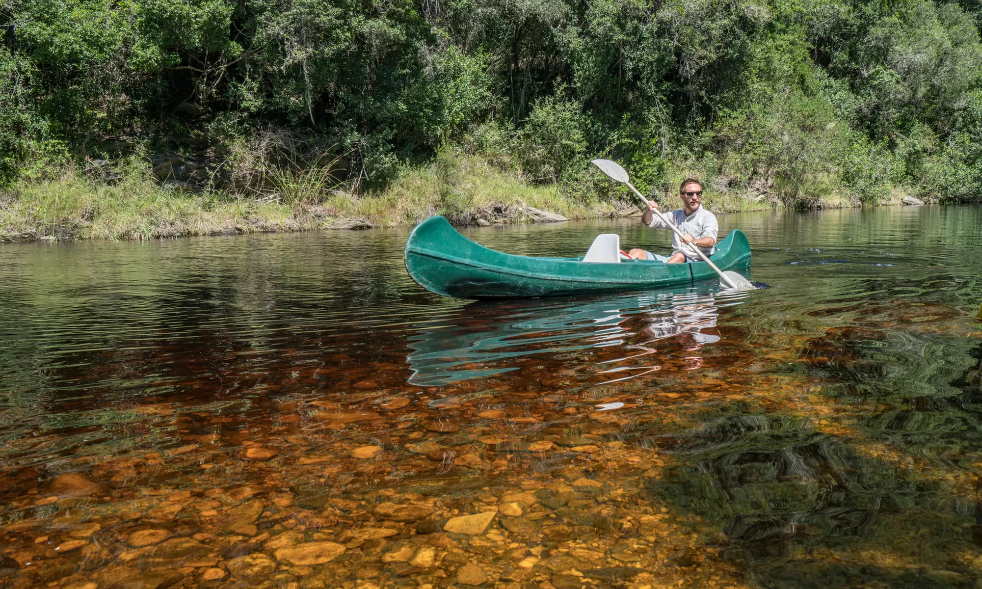 Canoeing and Camping Rental at Twin Rivers Landing (Up to 25% Off). Five Options Available - Primary Image