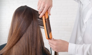 Tame Frizzy Hair with Keratin Treatment, Hair Cut & Shape Your Brows at Anjelika’s Beauty Salon(Up to 55% Off)