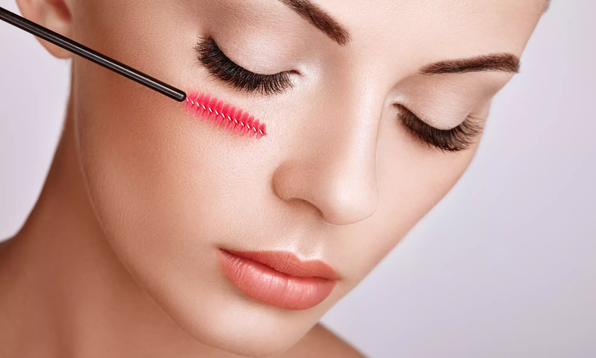 Classic, Volume or Hybrid Lashes & Facial Wax Combo for a Natural Look
