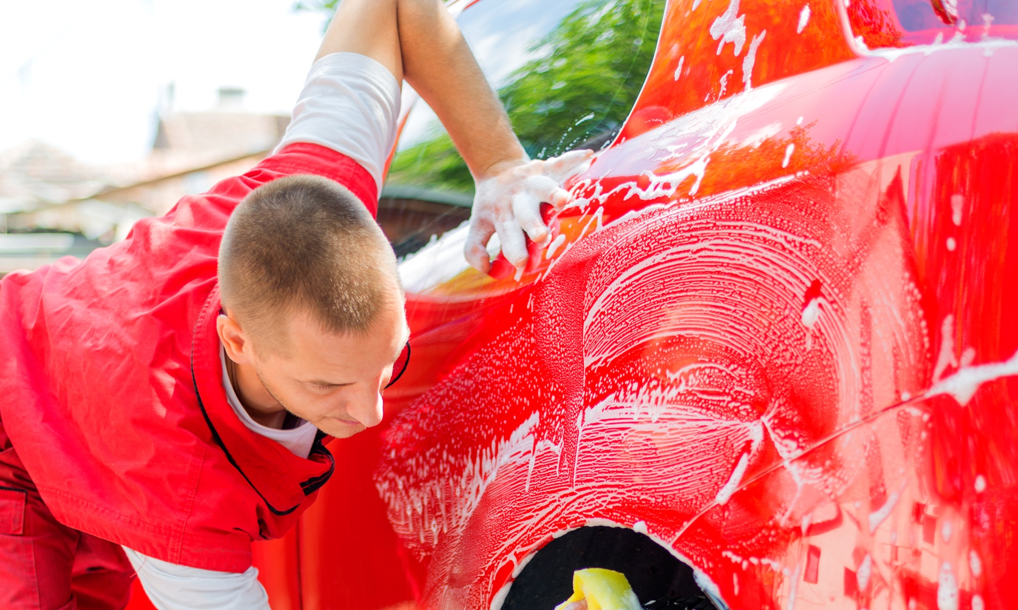 Effortless Drive-Thru Car Wash Services for Sedans & SUVs