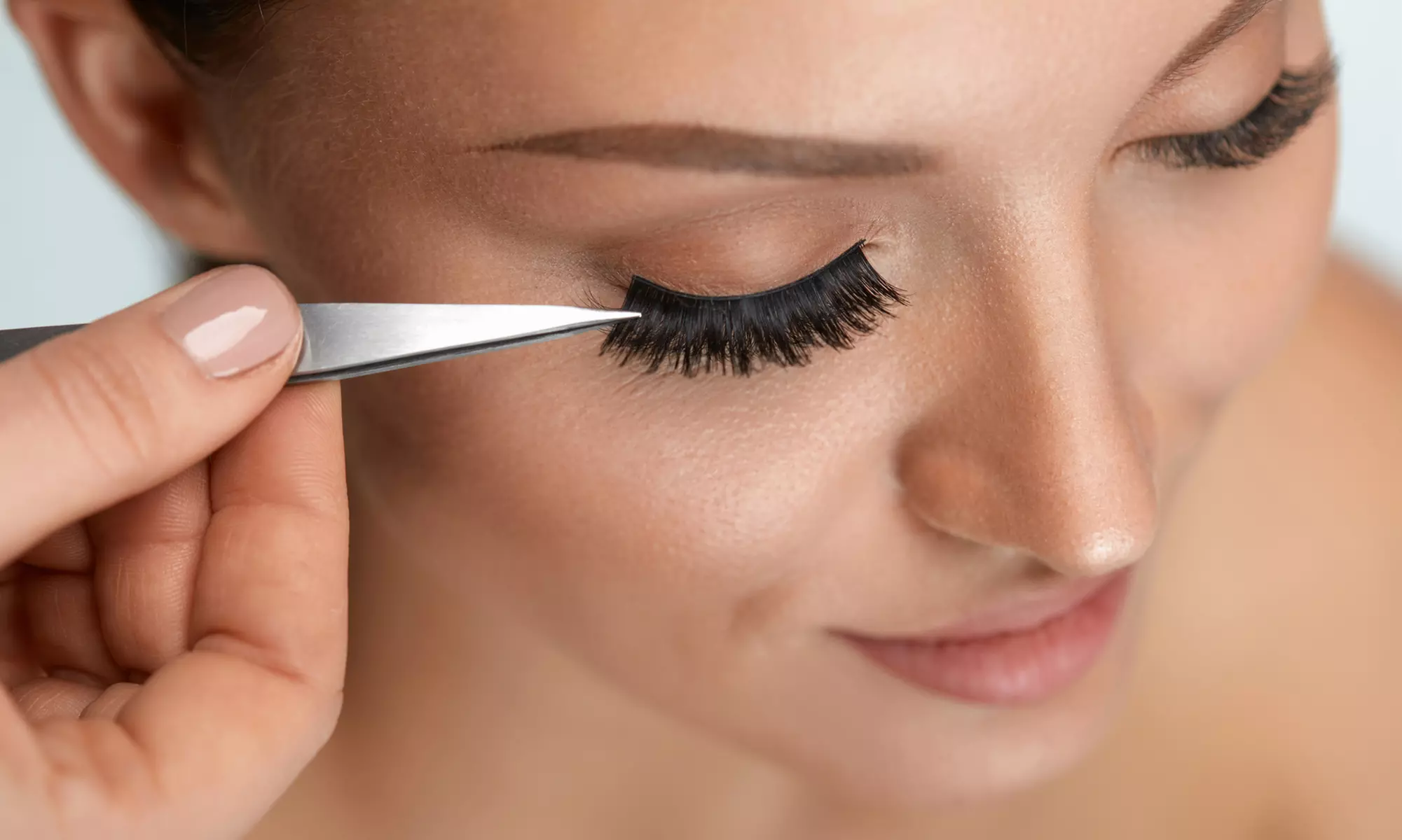 Classic Lash Extensions with Brow Shaping and Optional Tinting at Elegant Brows Threading Salon (Up to 58% Off) - Primary Image