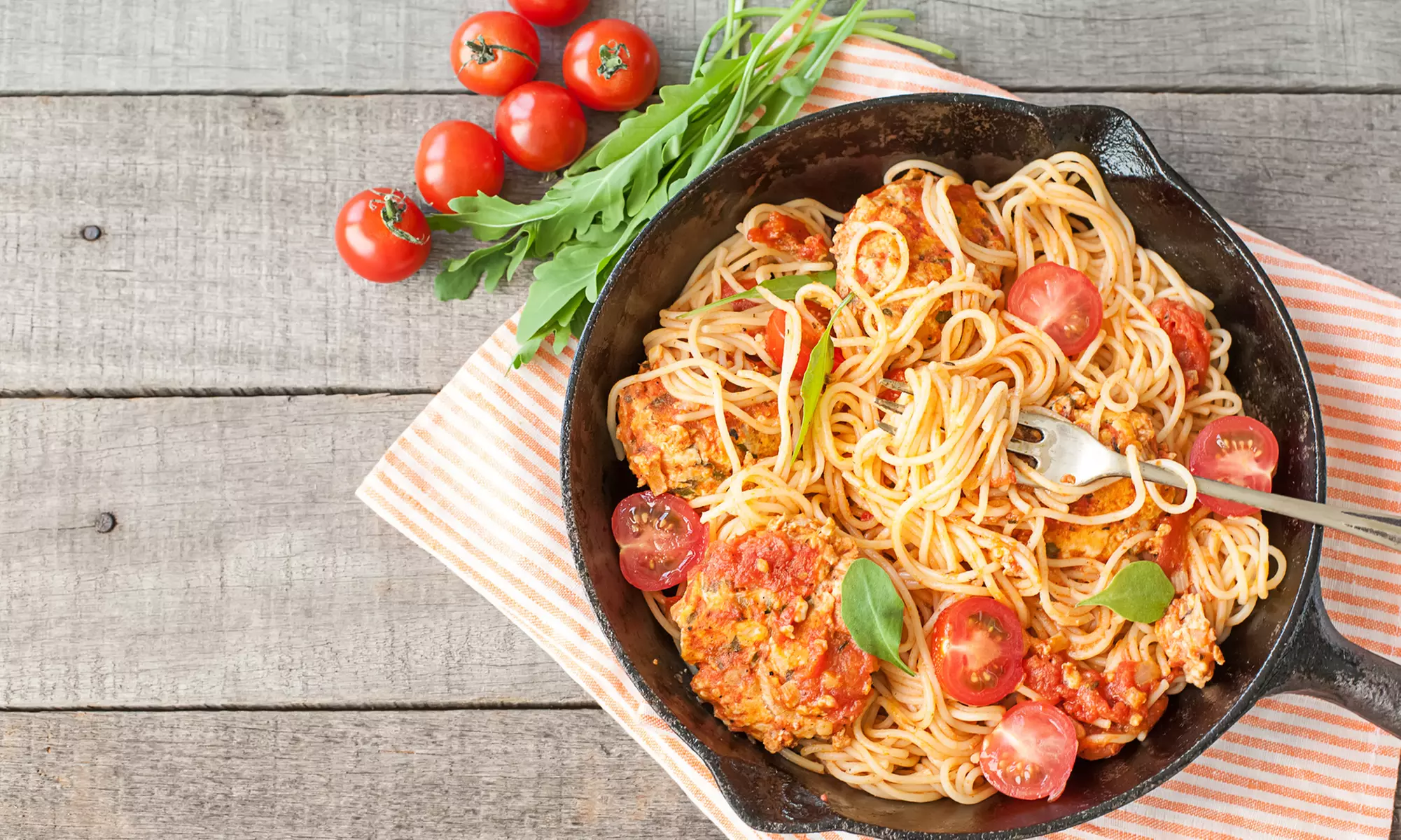 Italienisches 3-Gänge-Menü für 2 oder 4 Personen