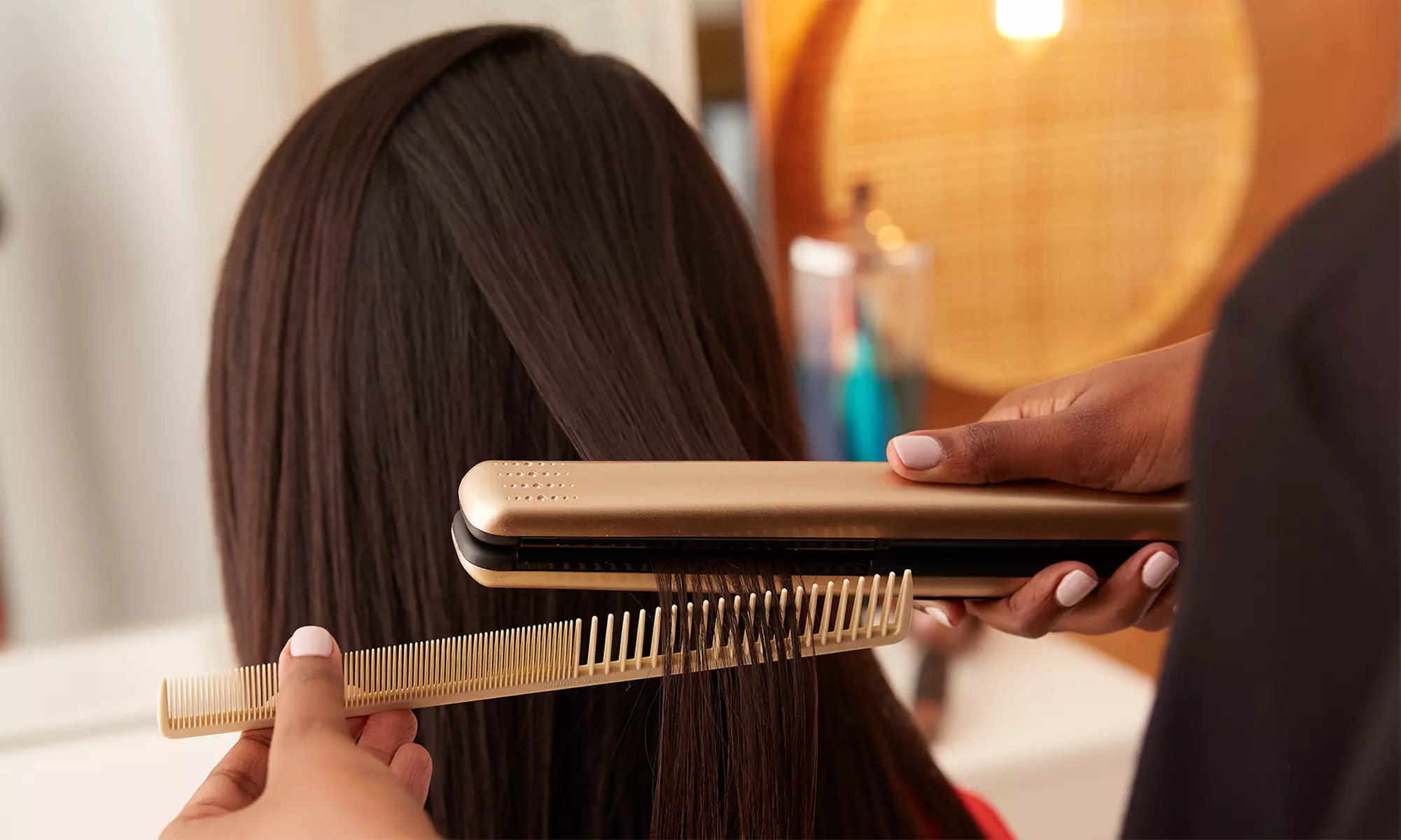 Women's or Men's Haircut, Hair Coloring, Brazilian Hair Straightening, or Balayage from Hair by Riba - Primary Image