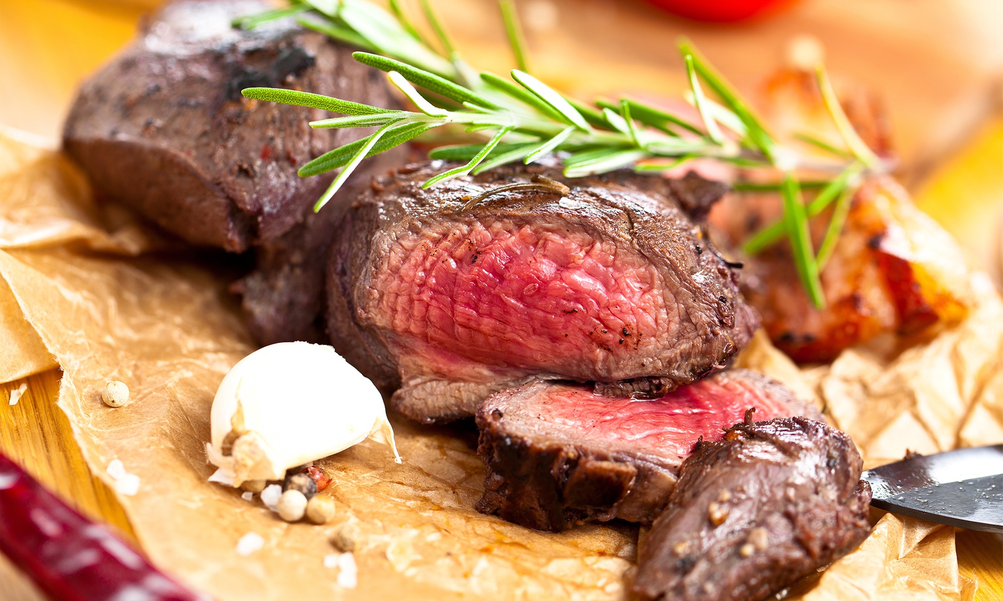 3-Gänge-Steak-Menü für Zwei