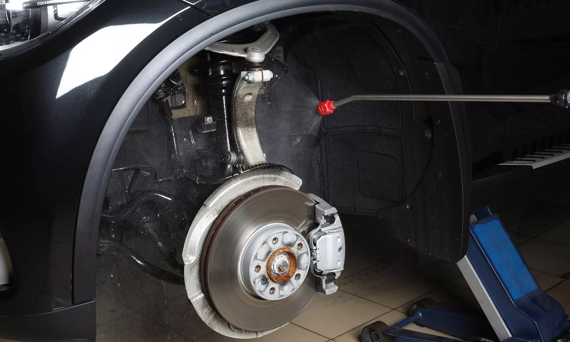 Keep Your Ride Safe & Smooth with Front and Rear Brake Inspection at Sanmaster Automotive ( Up to 73% Off ) - Primary Image