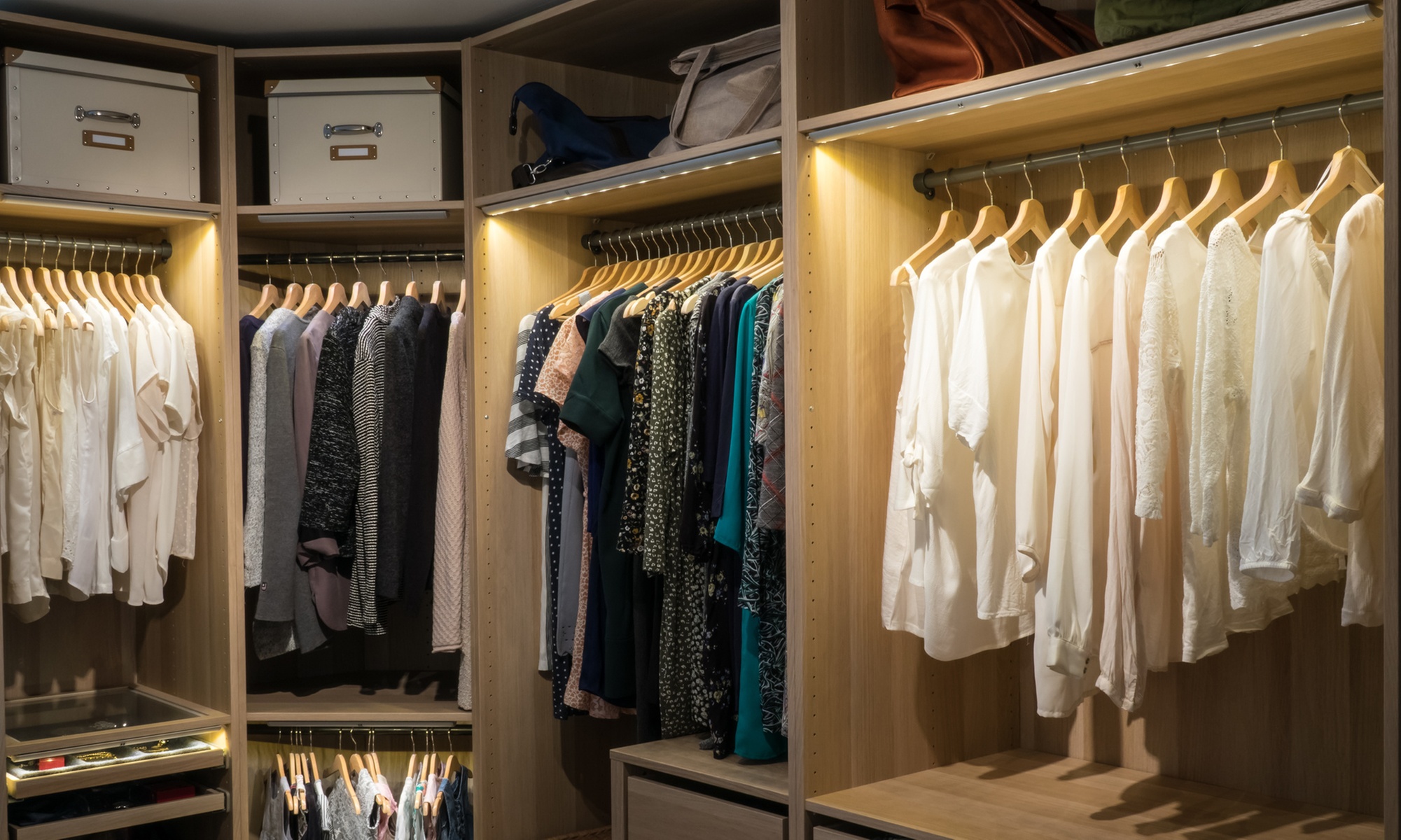 Kids or Master Reach In Closet Organization Design-Installation & More