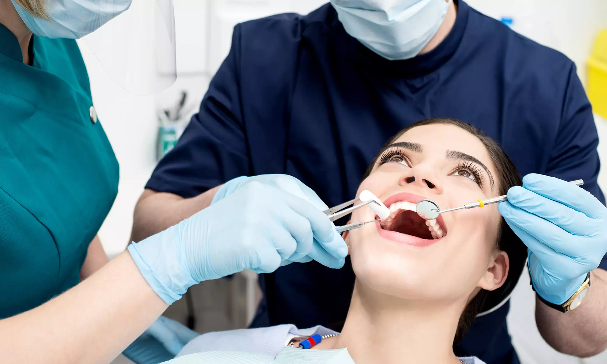 Dental Cleaning, Exam and X-rays For One or Two People at Accucare Dental Center (Up to 55% Off) - Primary Image