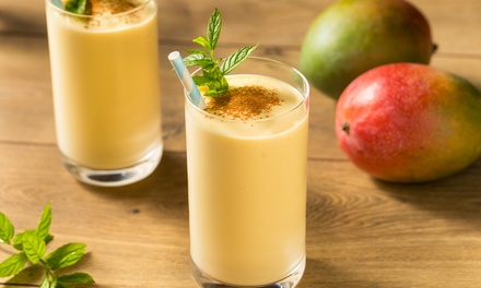 One Large Refreshing Fruit Teas at Snack Mood, Bayside Queens - Snack Mood 小吃工坊