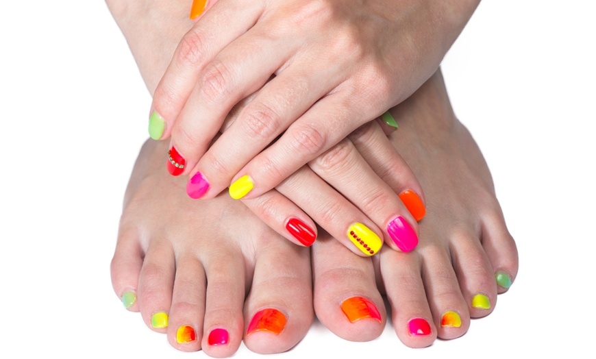 Image 4: Pamper Perfection: Waxing and Mani-Pedi Services Just for You!