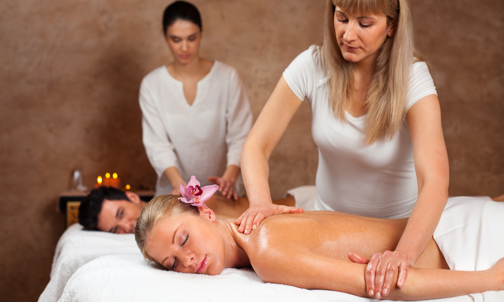 Peaceful 30 or 60-Min Hot Stone or Swedish Couples Massage