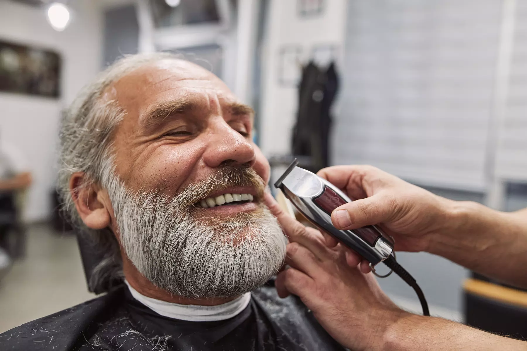 Men's Haircut, Hot Towel, Shave w/w/o Mini Facial, Mask & Brow Shaping