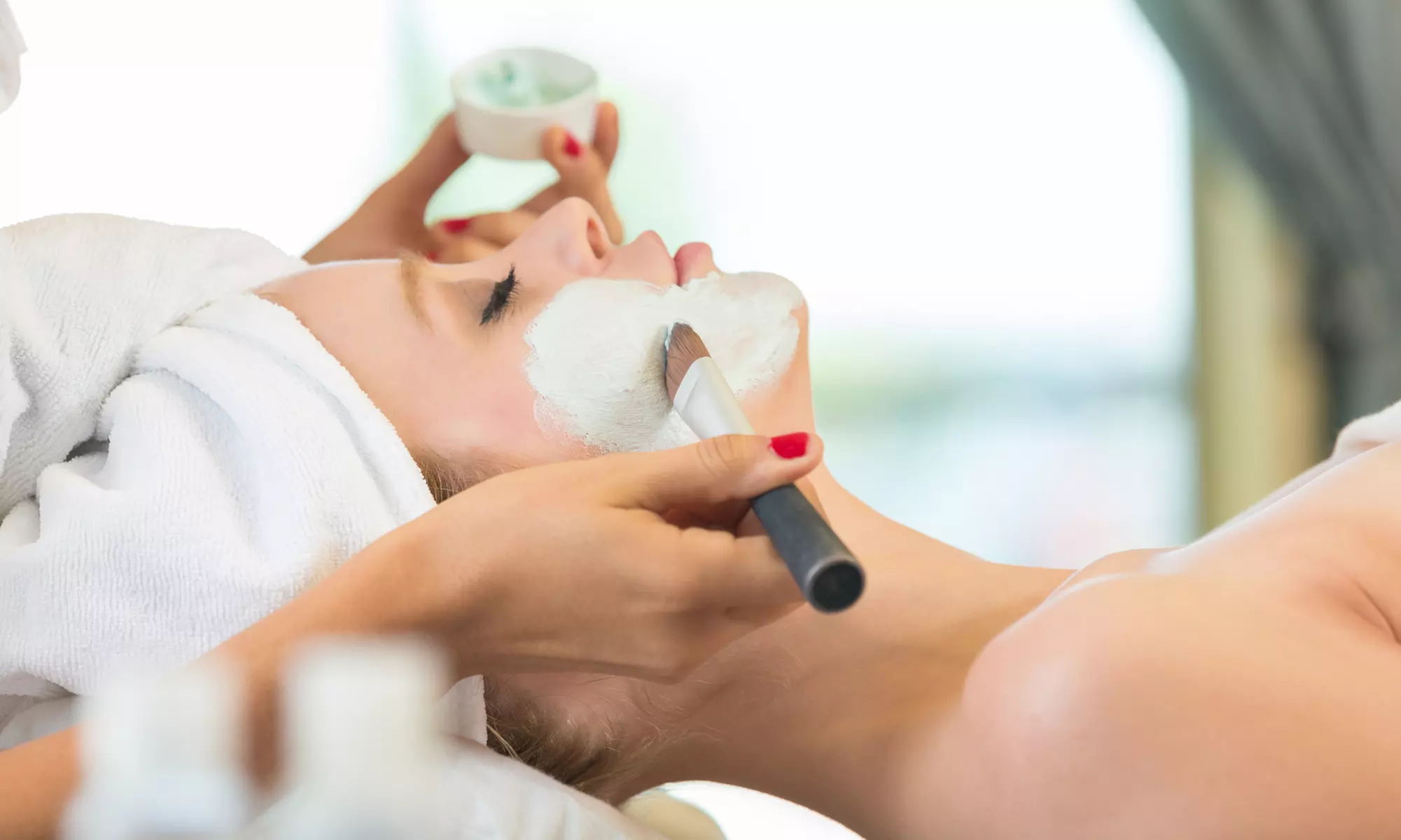 At Peaceful Aesthetics, enjoy one or two European facials with up to 50% off for a refreshing experience - Primary Image