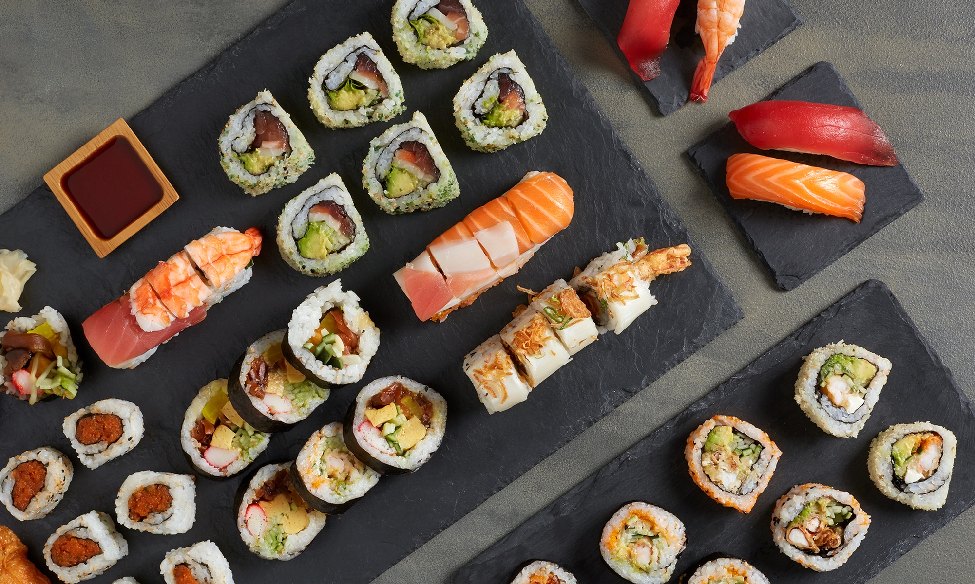 De Pijp: sushibox met 20-60 stuks
