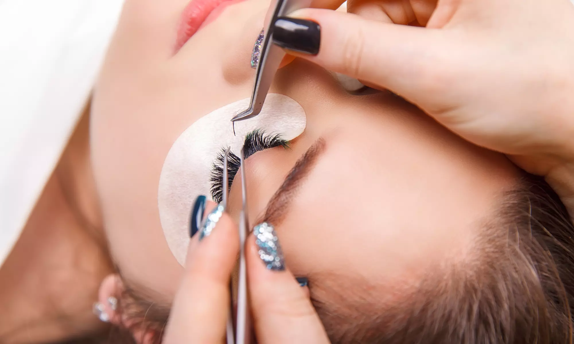 Up to 150 Pieces of Premium Quality Eyelash Extensions at Ks lash (Up to 48% Off) - Primary Image