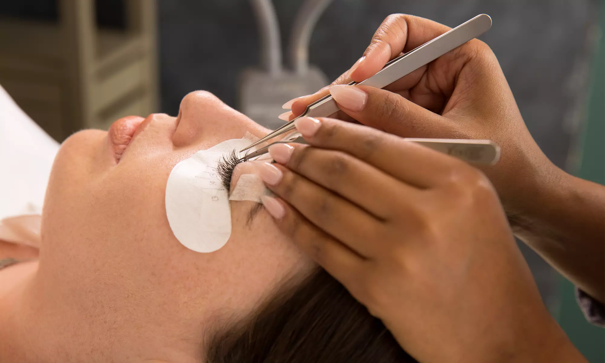 One Full Set of Natural Classic Eyelash Extensions including 40 lashes per eye at Xlash (Up to 61% Off) - Primary Image