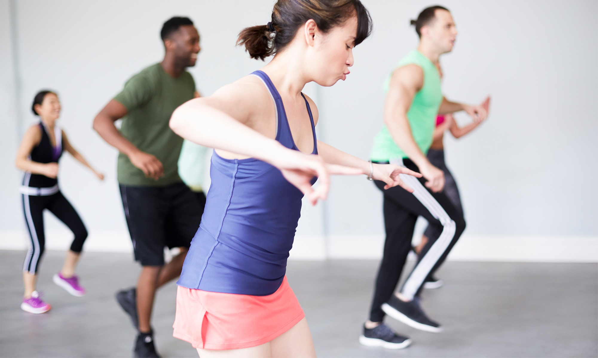 1,2, or Fitness class (Hip Hop Step Aerobics, Mix Cardio,Sunshine )