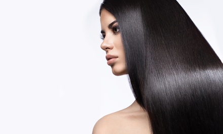 Shampoing coupe brushing sur cheveux toutes longueurs