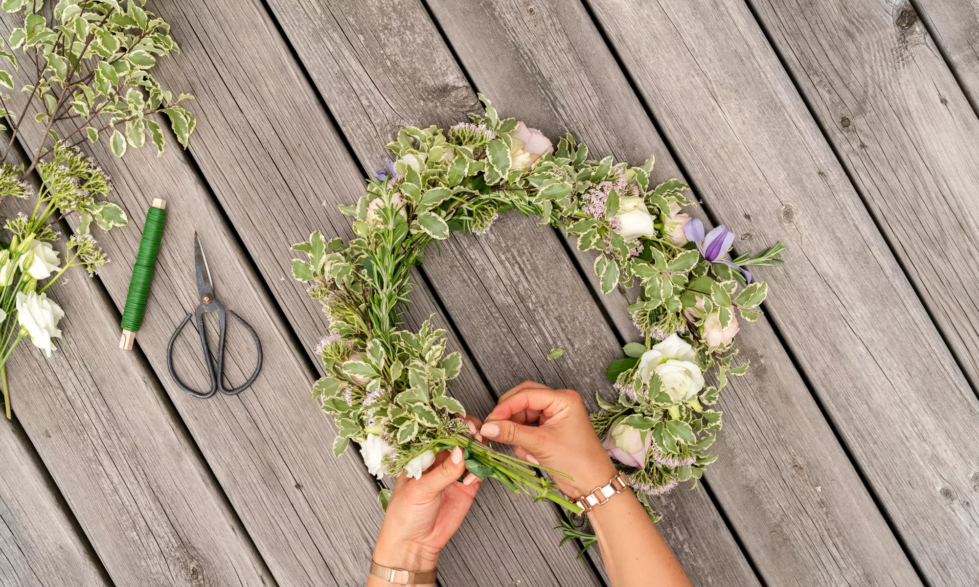 Create Your Own Hawaiian Lei Po'o – Flower Crown Making Workshop at Kailua, 96 (Up to 19% Off) - Primary Image