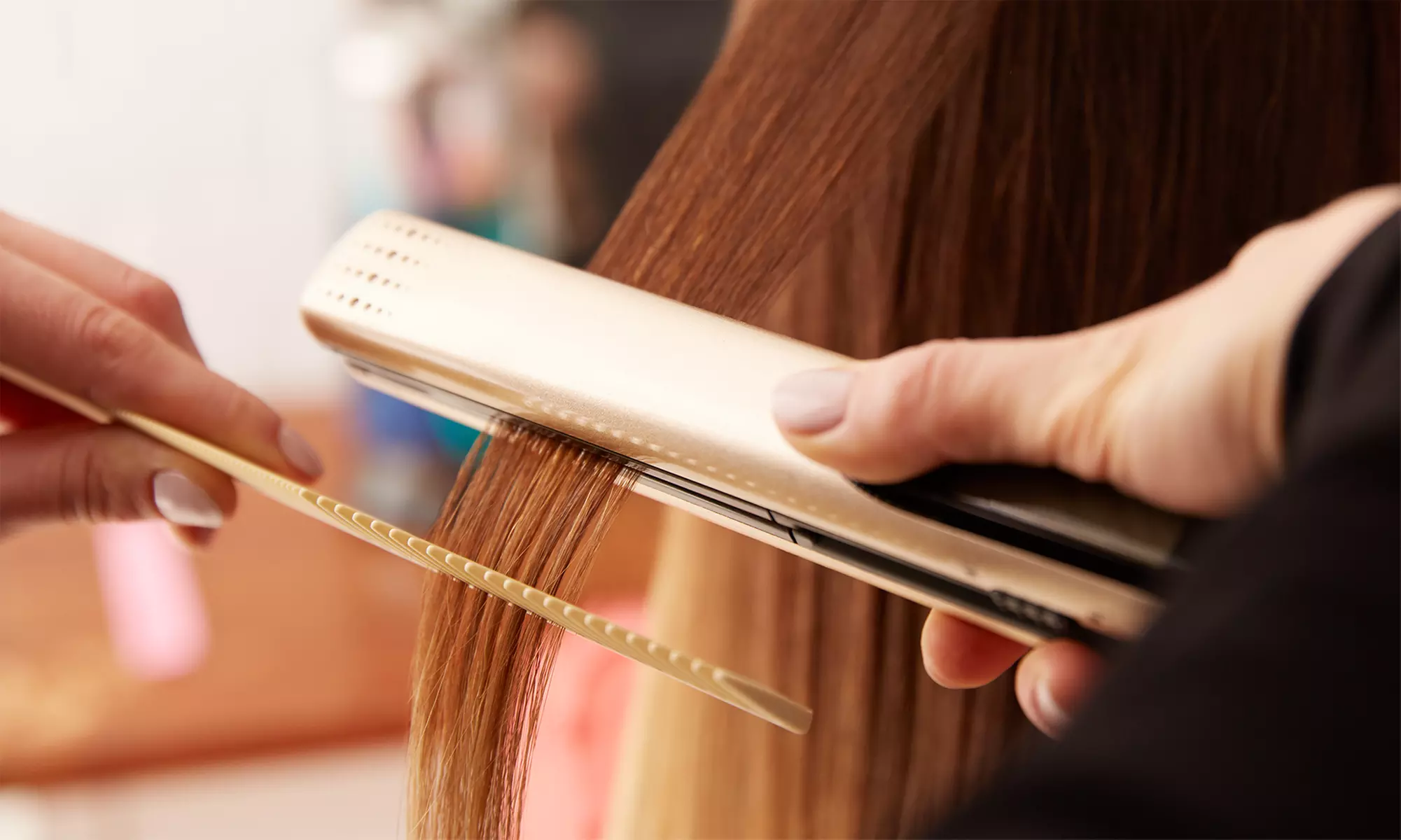 Haircut, Style, and Optional Highlights at Adorn Hair and Nail Salon (Up to 21% Off). Five Options Available. - Primary Image