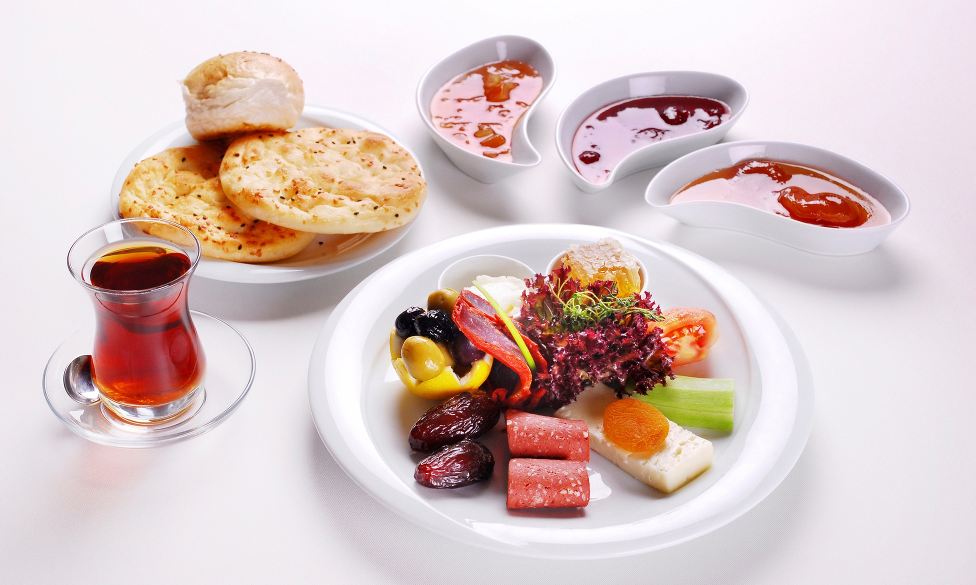 Vegetarisches türkisches 3-Gänge-Menü für 1 - 4 Personen