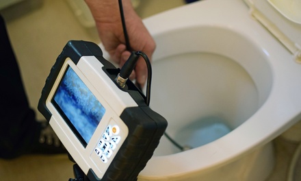 Camera Inspection of Main Sewer drain - Aqua pro rooter