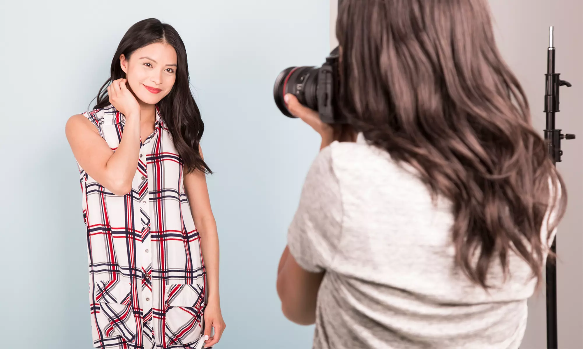 Photography Sessions: In-Studio for Family, Boudoir, Headshot, Mini Indoor or More at ICBriales (Up to 55% Off) - Primary Image