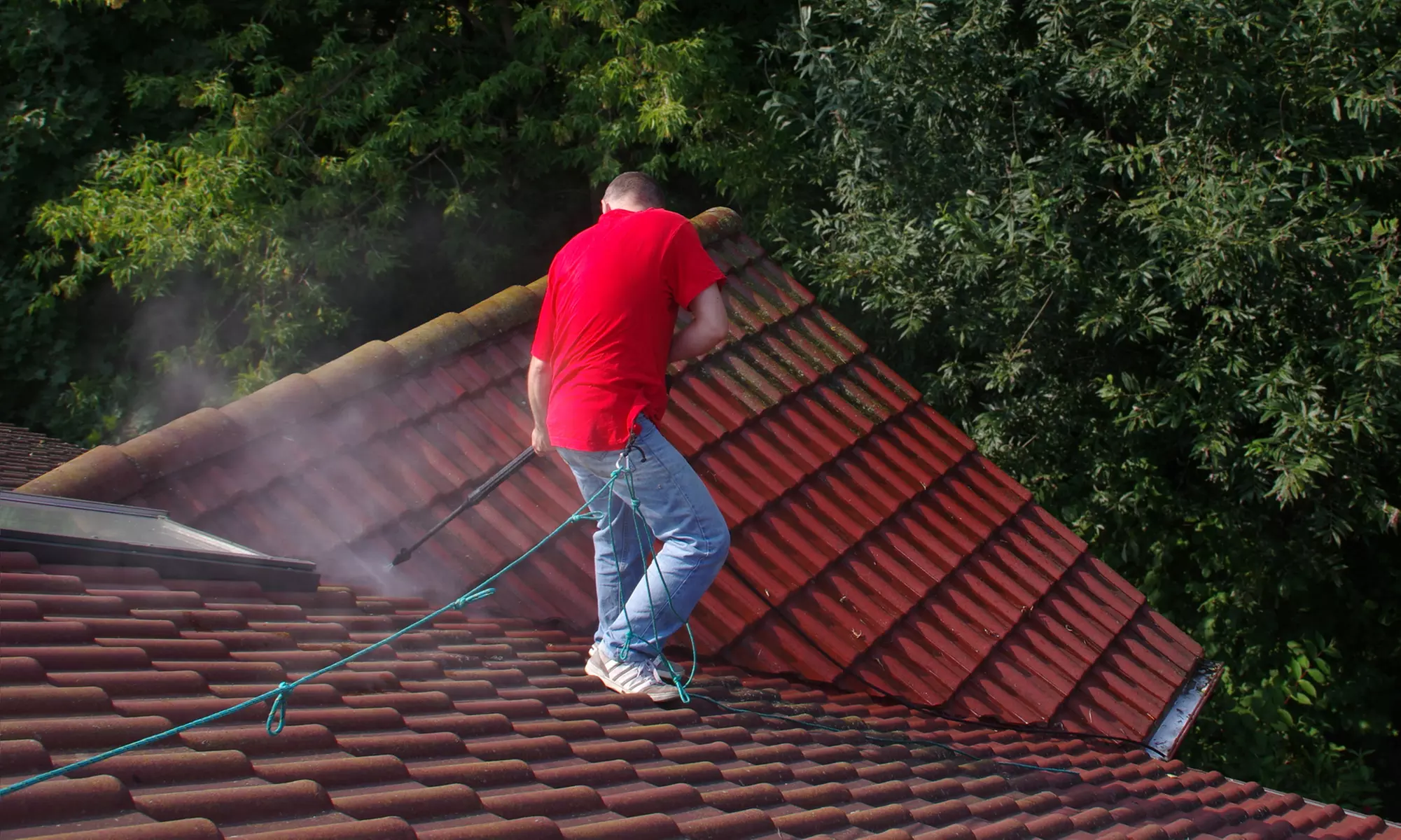 Spotless Roof Cleaning for Mildew and Moss Removal