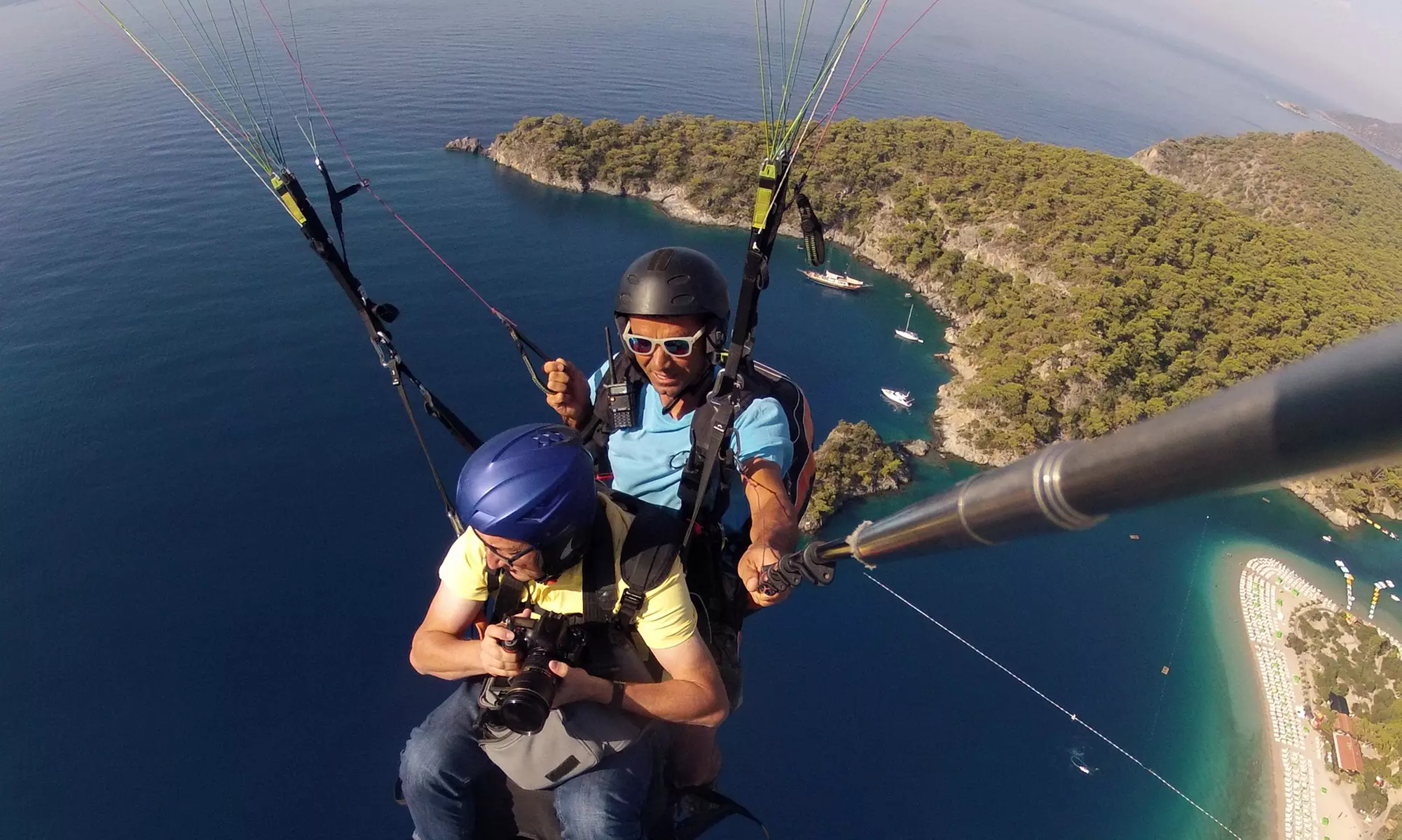 Vuelo biplaza en parapente para 1 o 2 personas sobre los Algodonales