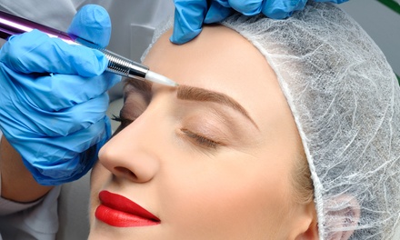 $199 Powder Brows Cosmetic Eyebrow Treatment - The Beauti Studio