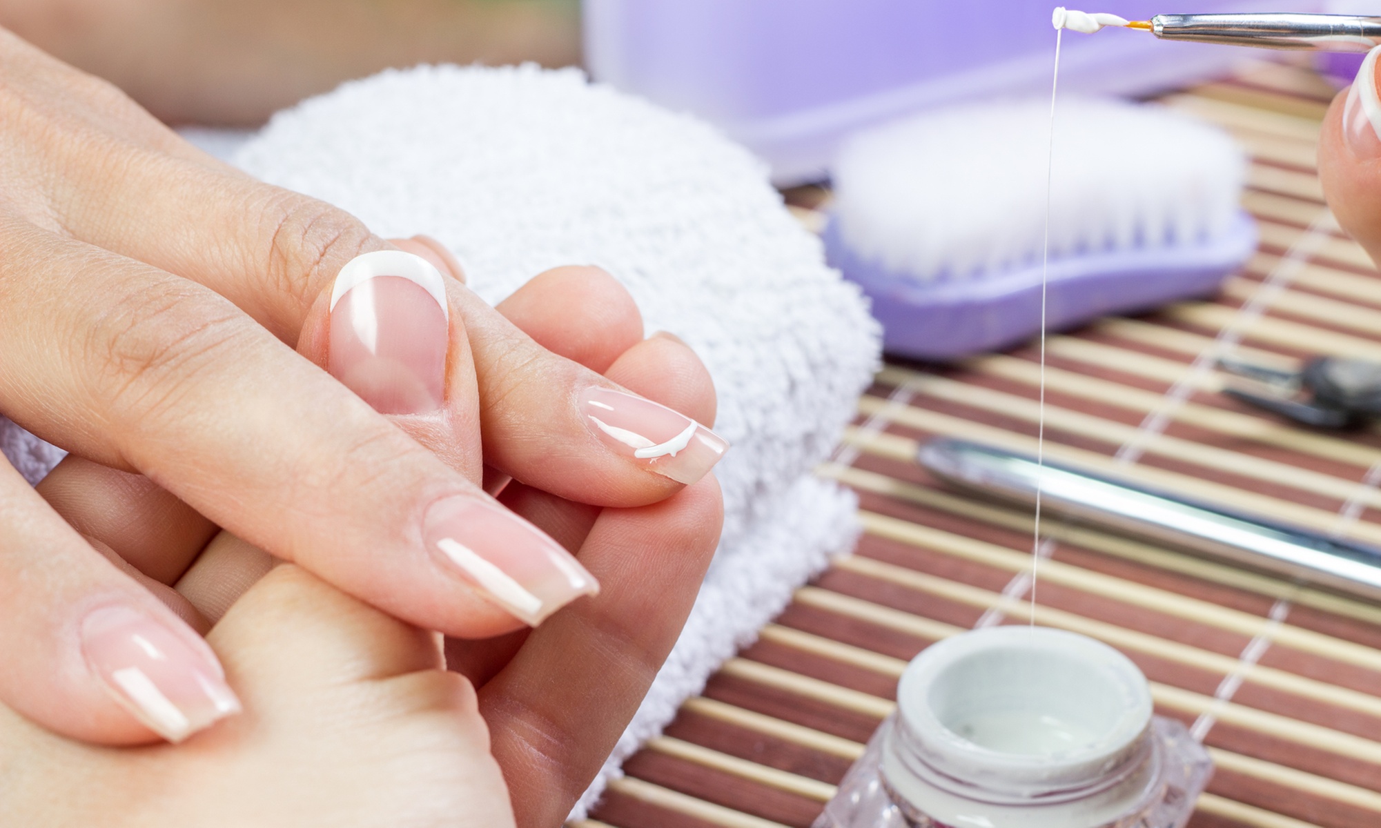 Get Pampered: Acrylic Nails or Gel-X with Design or Gel Manicure