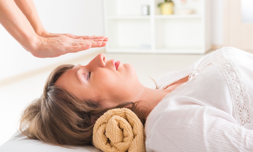 Image 1: Relax with One Hour Reiki Tranquil Energy or Combined Reiki & Massage 