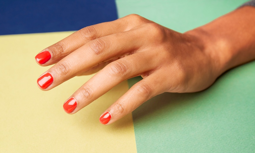 Image 1: Gel Manicure or Pedicure