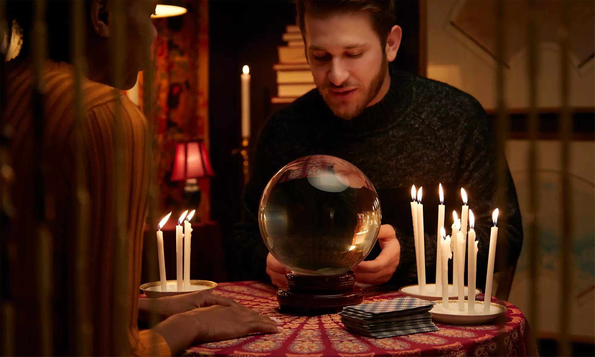 Discover life's paths with South Bay Psychic's full readings using palms, tarot cards, and more, with up to 50% off - Primary Image