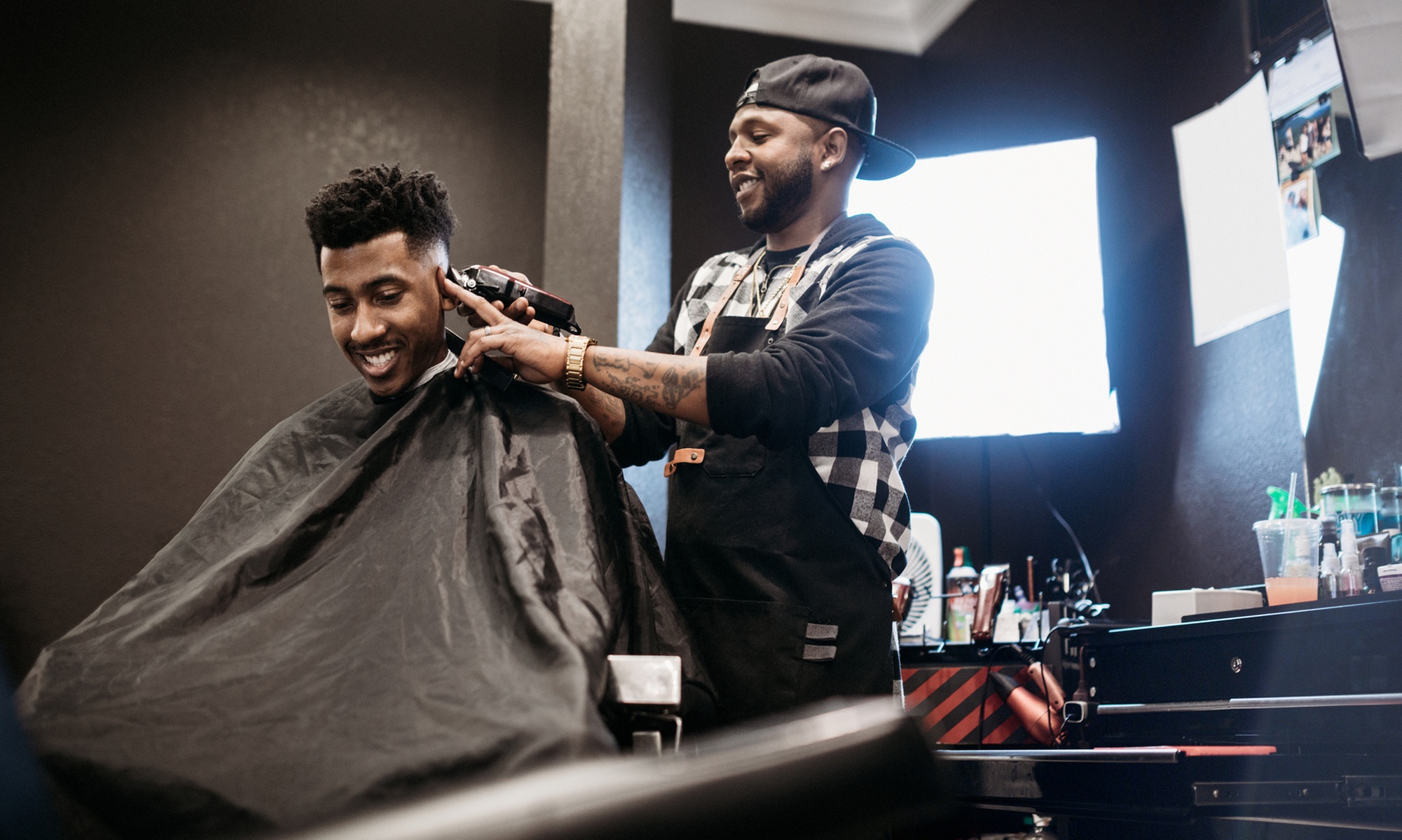 Transform with Men's Haircut and Style or Deep Conditioning Treatment