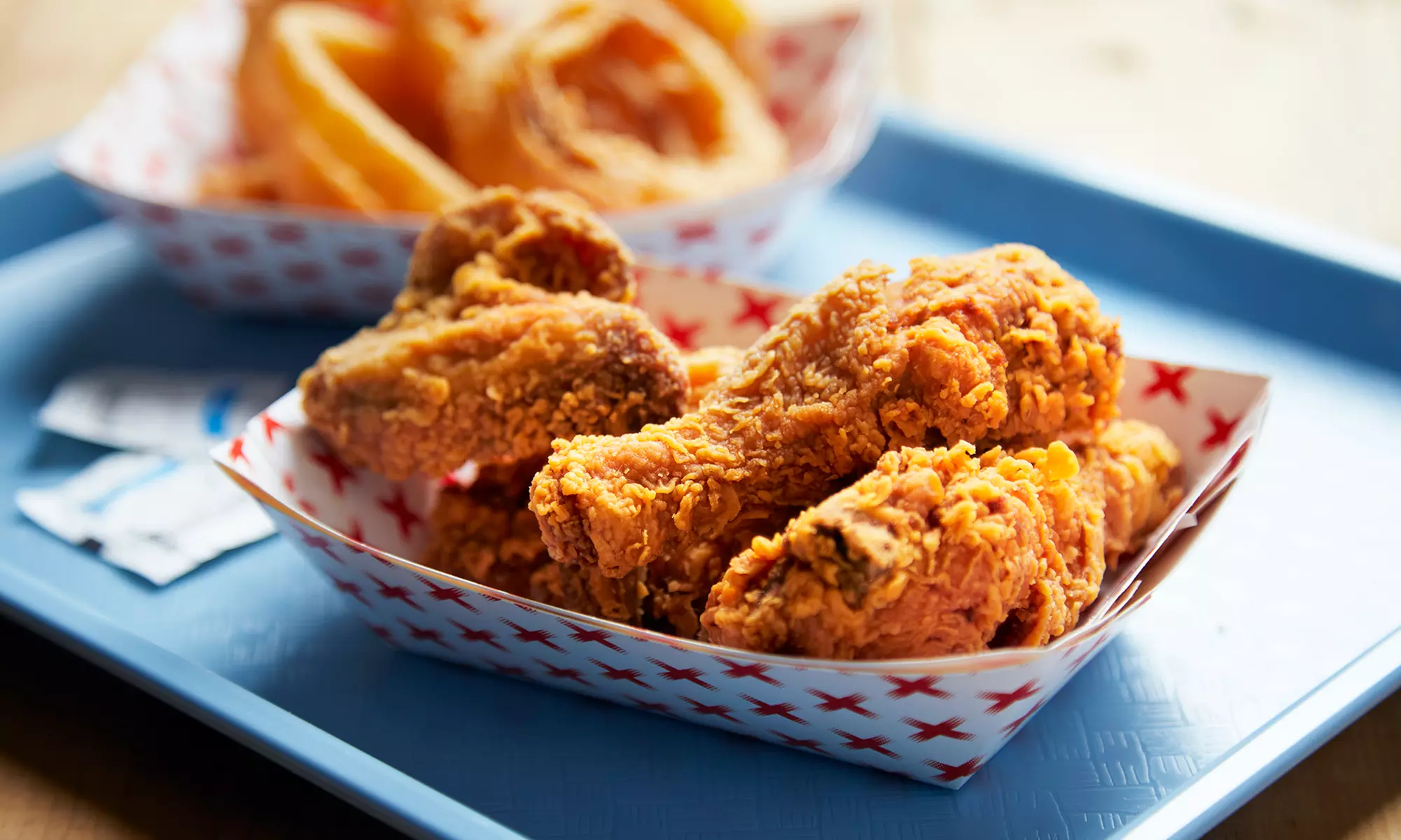 Food and Drink for Takeout from King Fried Chicken (Up to 20% Off). Two Options Available. - Primary Image