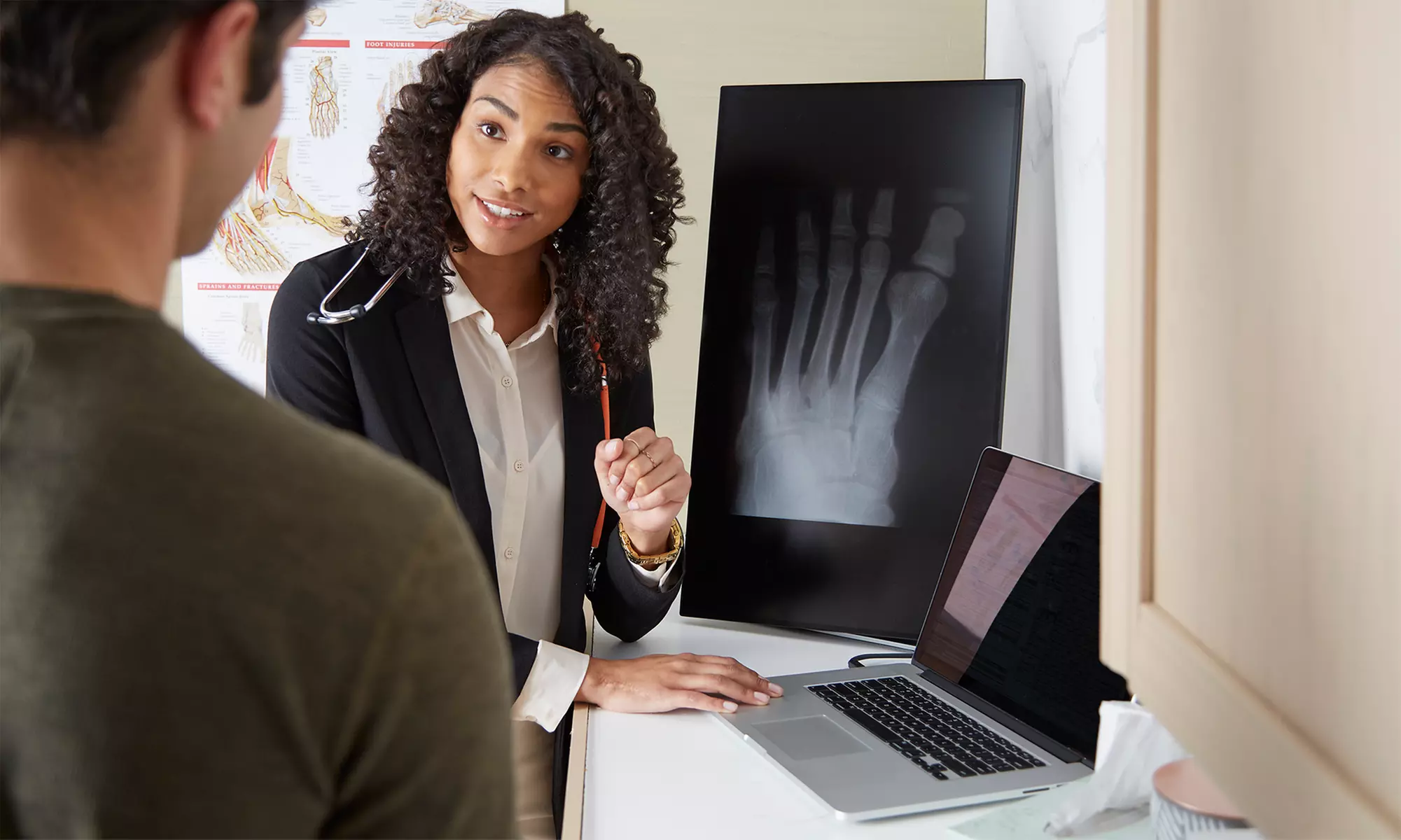 Exam with X-Ray and One, Two, or Three Adjustments at Stirling Spine Health & Wellness (Up to 92% Off) - Primary Image