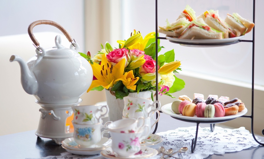 Image 1: Savor Diverse: Luxurious Atmosphere with Traditional Afternoon Tea