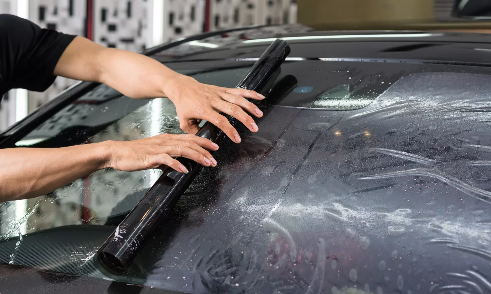 3M FX Premium Window Tinting for 2 Windows on Any Vehicle or Full Sedan at Santi The Tint King (Up to 12% Off) - Primary Image