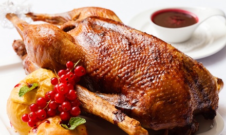 Whole Roasted Turkey Takeaway with All Traditional Condiments - Le Cafe at Tower Plaza Hotel Dubai