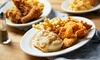 Food and Drink for Two or Four at Oasis Cafeteria To Go (Up to 20% Off)