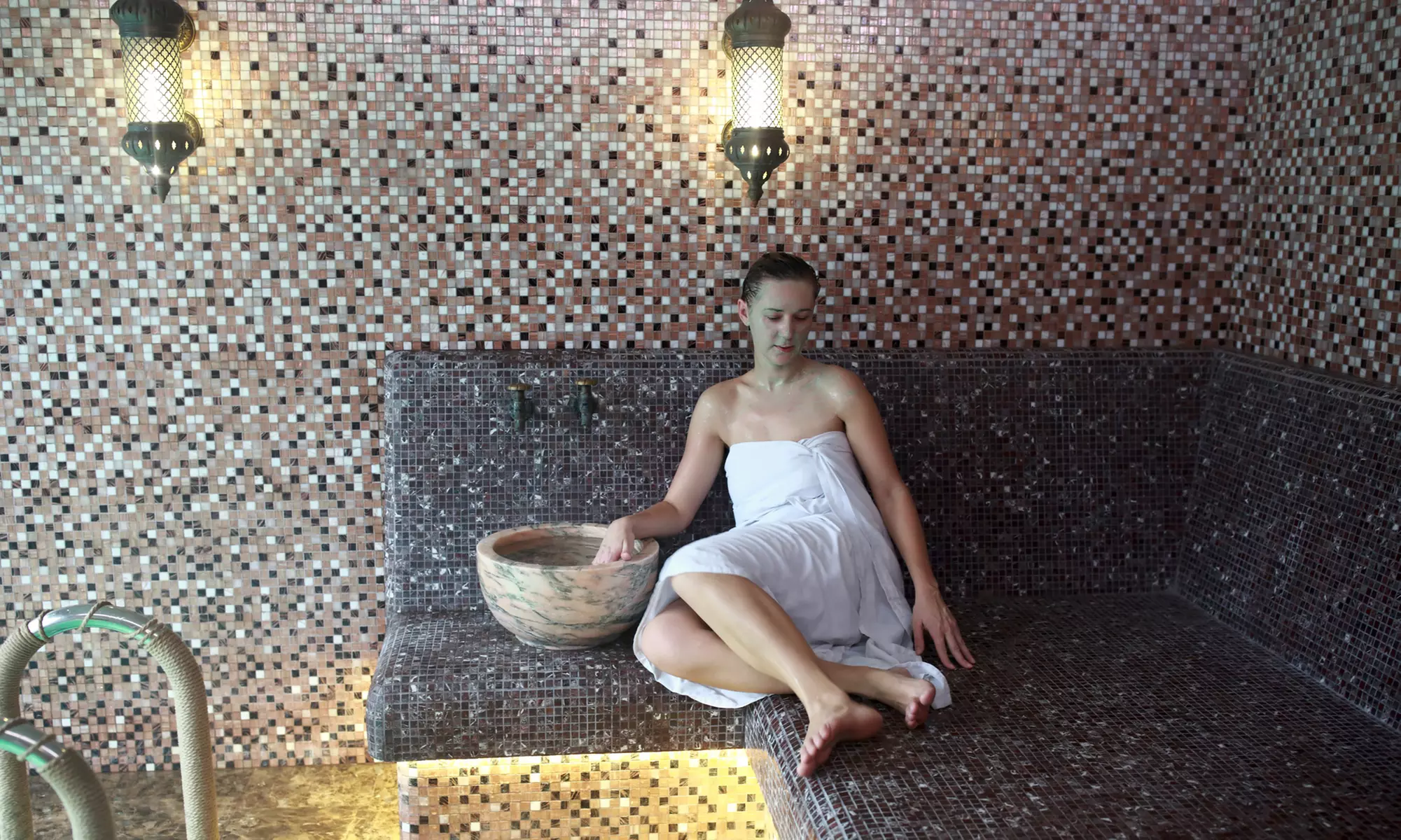 Hammam traditionnel et modelages corps-visage à la Maison Timeless