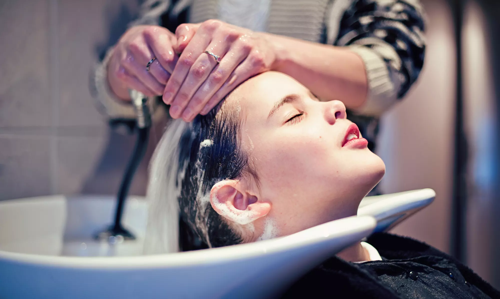 Hair Cleaning and Treatment with Synergy Salon