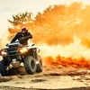 Image 1: 30 or 60-Minute Quad Bike Rental 200-250 CC (Open Desert)