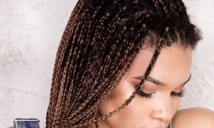 Large Knotless Braid Session - TeeTee Braids