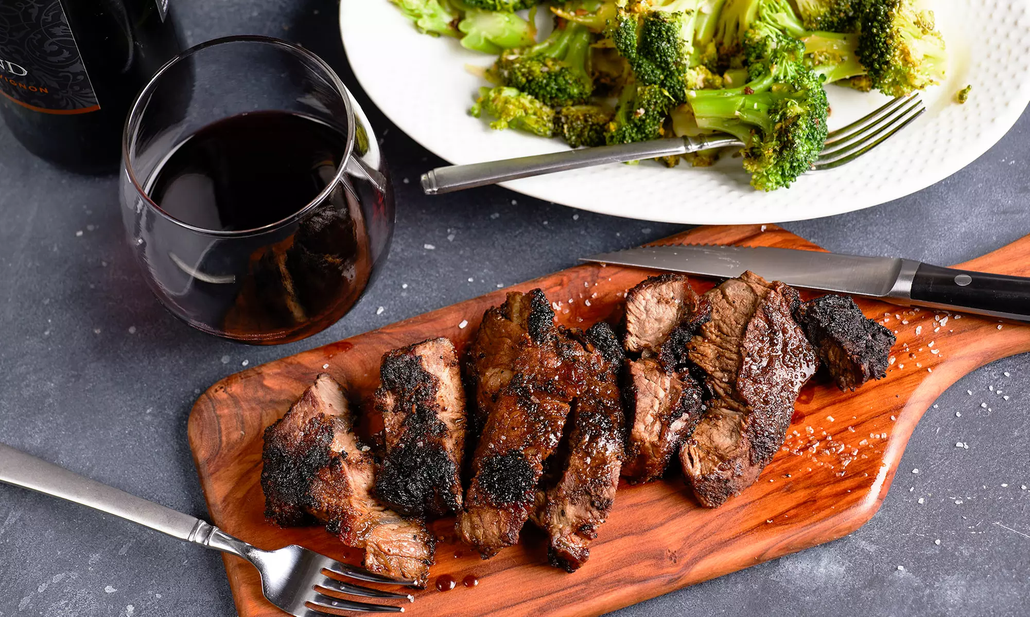 Steak Dinner for Two or Four with a Bottle of Wine or $300 or $500 to Spend at MYLounge Orlando (Up to 25% Off) - Primary Image