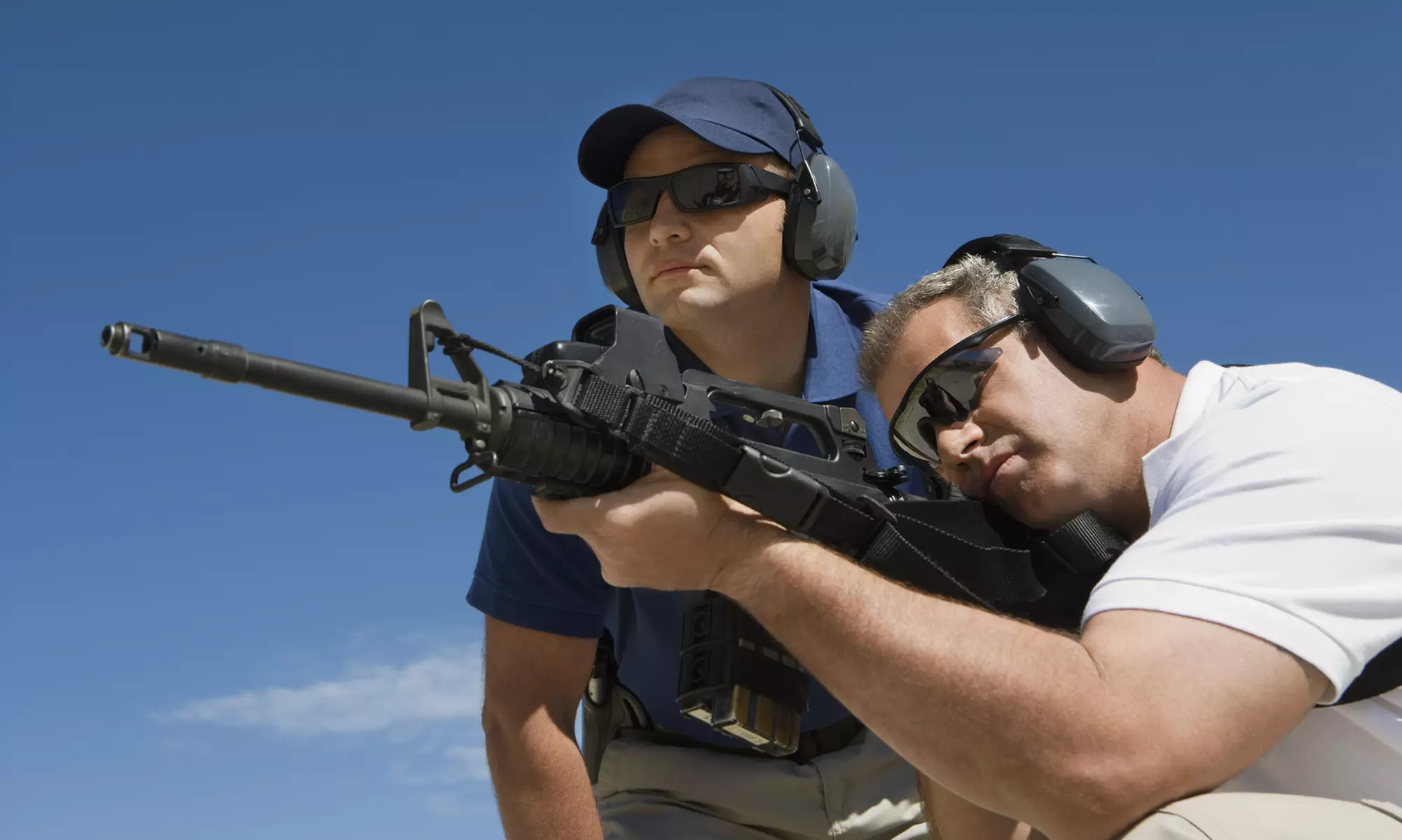 Strzelnica z pakietem amunicji w Akademii Obrony Saggita