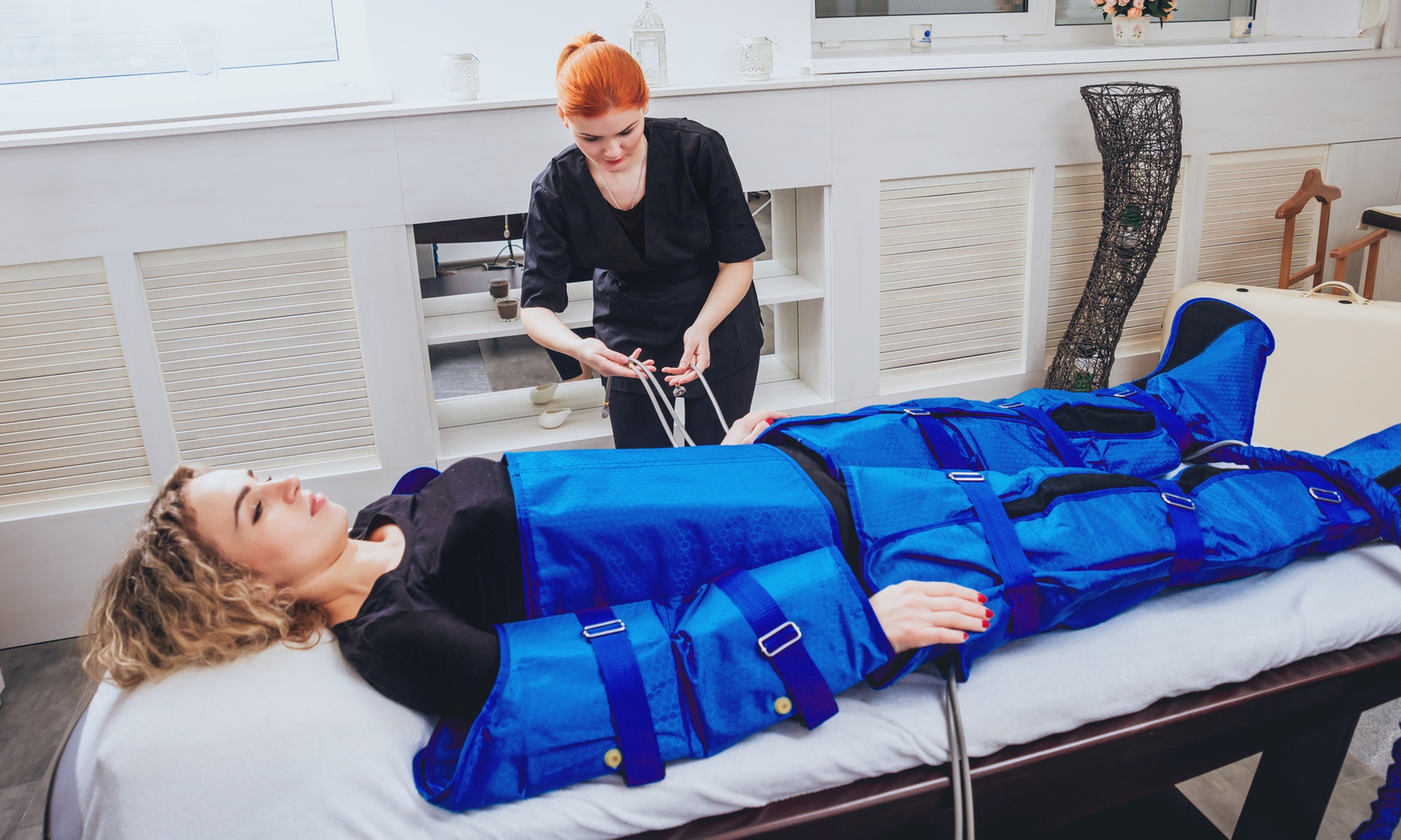 Sesiones de presoterapia en MiraAhora Lashes&brows