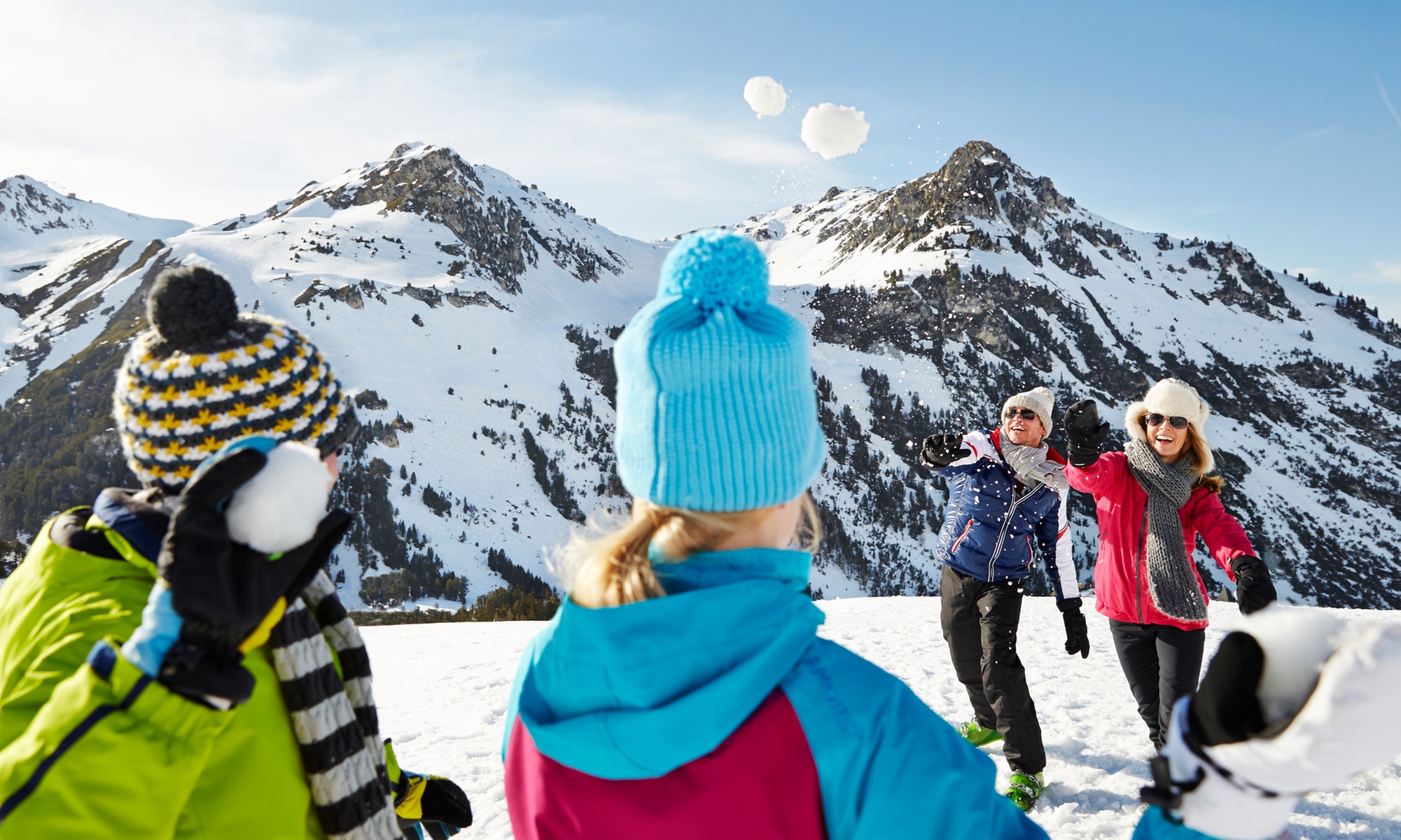 Winter Snowball Fight Arena Admission at Bakersfield
