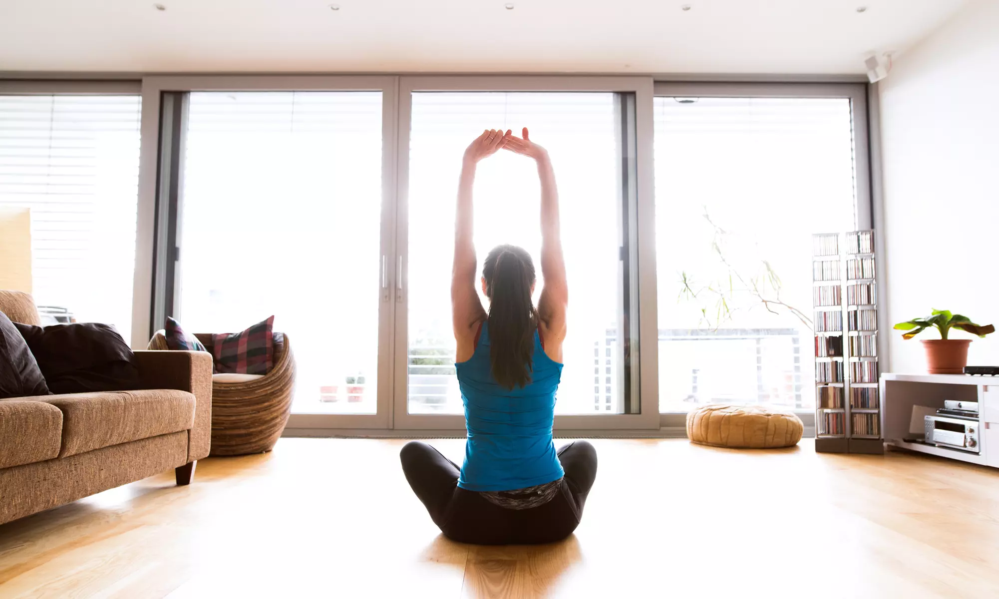 One-Month Access to Online Yoga Classes or 5 or 10 Live Online Yoga Classes from New York Yoga (Up to 31% Off) - Primary Image