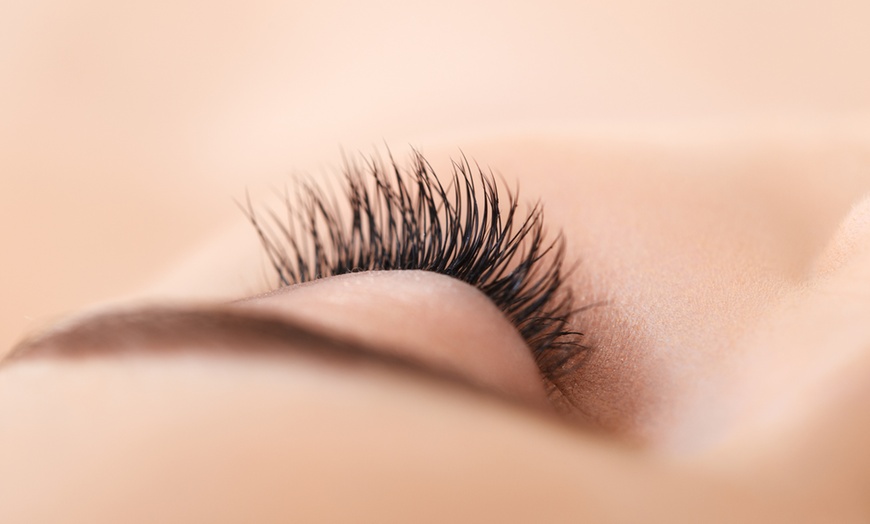 Image 1: Transform Your Lashes with Luxurious Extensions at Mark Star Salon
